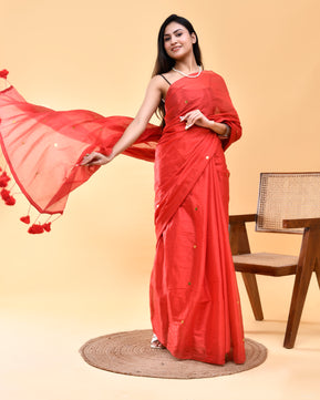 Mohabbat - The Depth of Love - Tissue Silk Hand Woven Saree with Sequin work